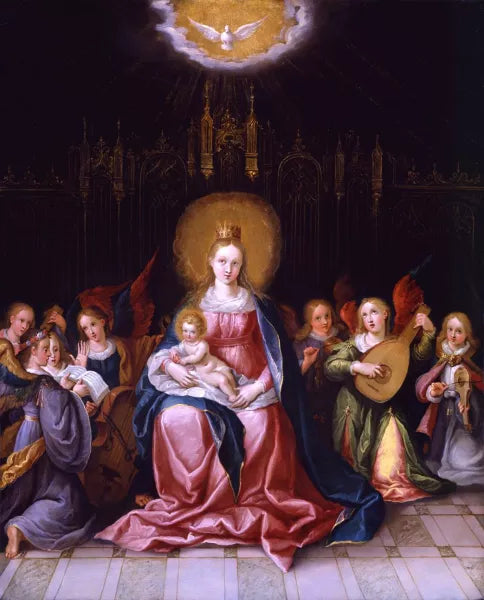 Virgin and Child Enthroned
