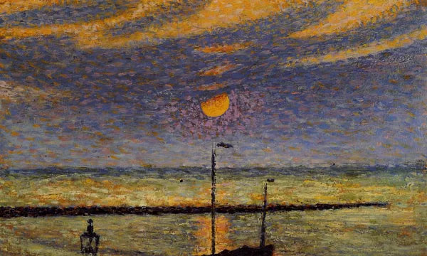 Heyst No. 19: Clear Night, Moon
