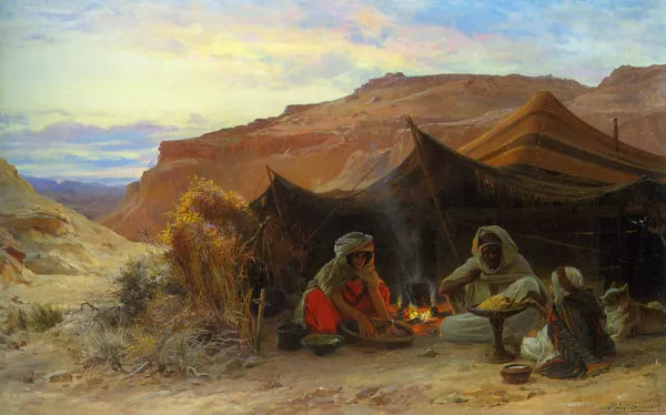 Bedouins in the Desert