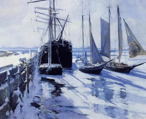Connecticut Shore, Winter