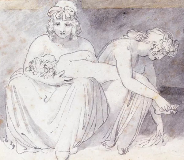 Two Women with a Young Child