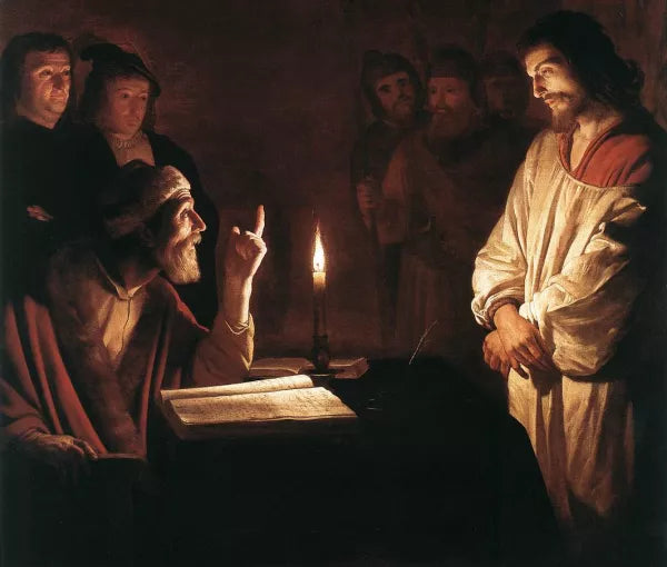 Christ before the High Priest Detail