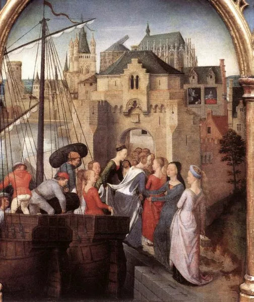 St Ursula Shrine: Arrival in Cologne Scene 1