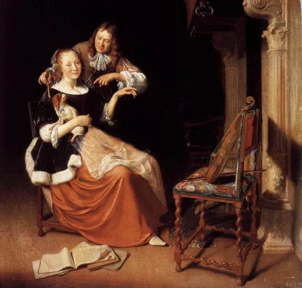 Lady with a Pet Dog