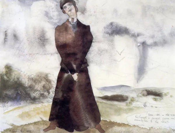 The Governess First Sees the Ghost of Peter Quint, Illustration