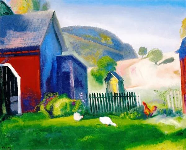 Barnyard and Chickens