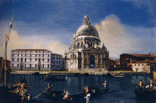 The Grand Canal with Santa Maria della Salute