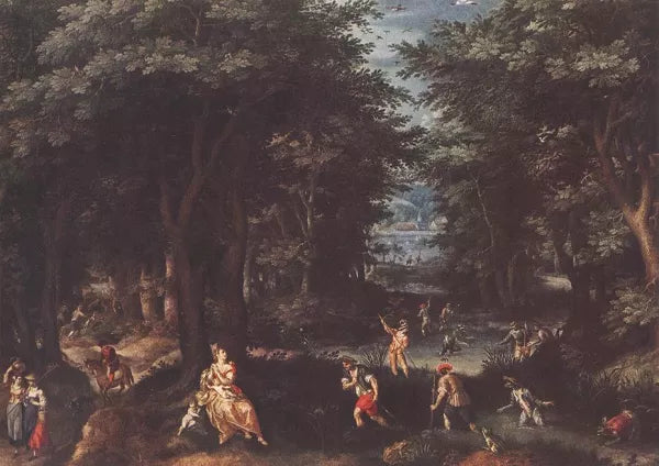 Landscape with Leto and Peasants of Lykia