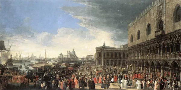 The Reception of Cardinal Cesar d'Estrees