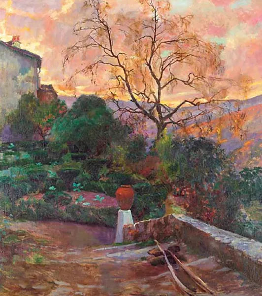 Garden of Spanish Farmhouse