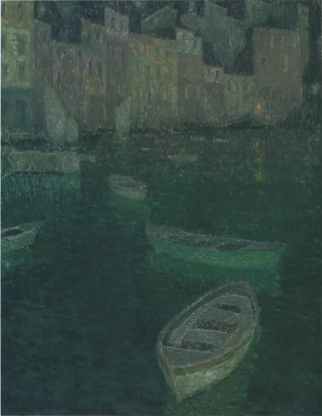 Port in Full Moon