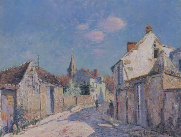 Street in Paris at Ennery