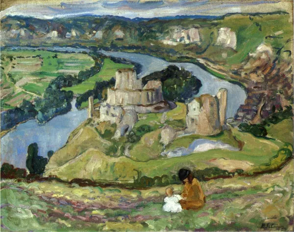 Ruins of Chateau Galliard at Andelys
