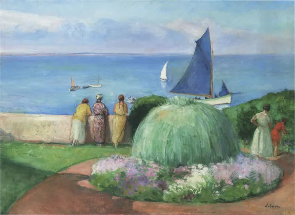 The Blue Sail at Prefailles