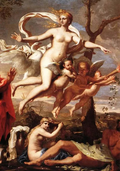 Venus Presenting Arms to Aeneas Detail