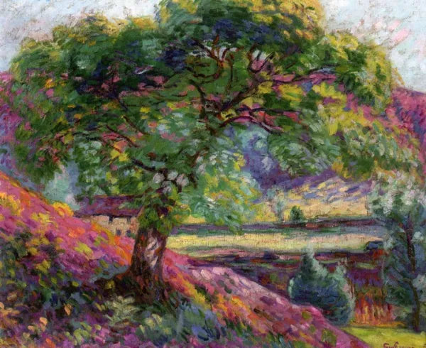 Landscape with Trees and Figures