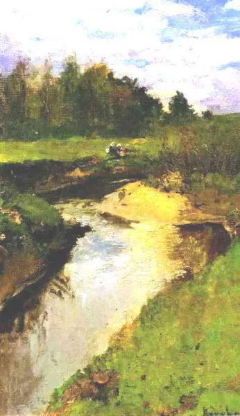 The River Vorya at Abramtsevo