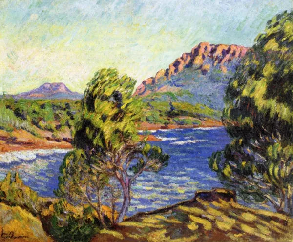 Agay, the Bay during the Mistral