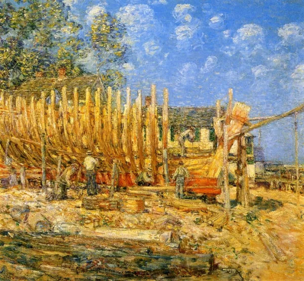 Building the Schooner, Provincetown