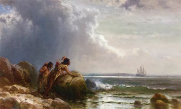 Watching Henry Hudson Enter New York Bay