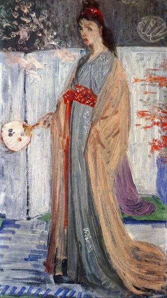 Sketch for Rose and Silver: La Princesse du Pays de la Porcelaine