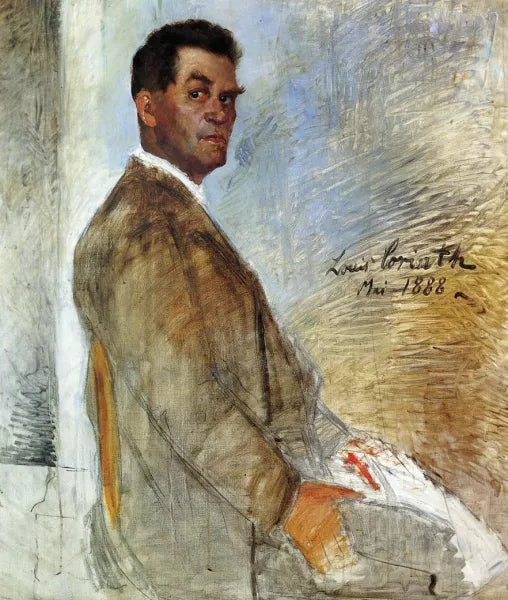 Portrait of Franz Heinrich Corinth Unfinished