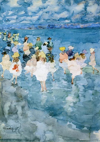 Children at the Beach