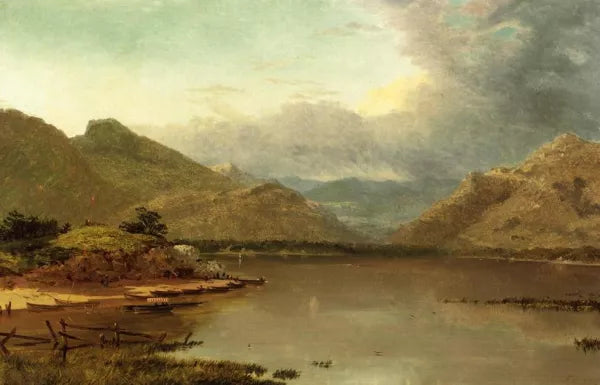 Lake with Boaters