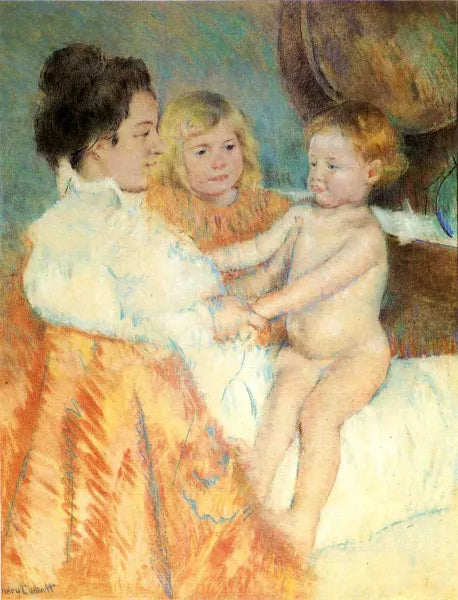 Mother, Sara and the Baby Counterproof
