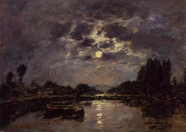 The Effect of Moonlight also known as St. Valery Canal