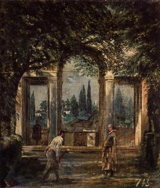 Villa Medici in Rome also known as Pavillon of Ariadne