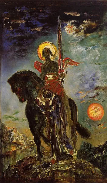 La parque et l'ange de la mort