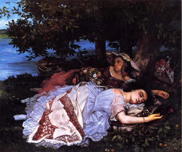 Young Ladies on the Banks of the Seine also known as Summer