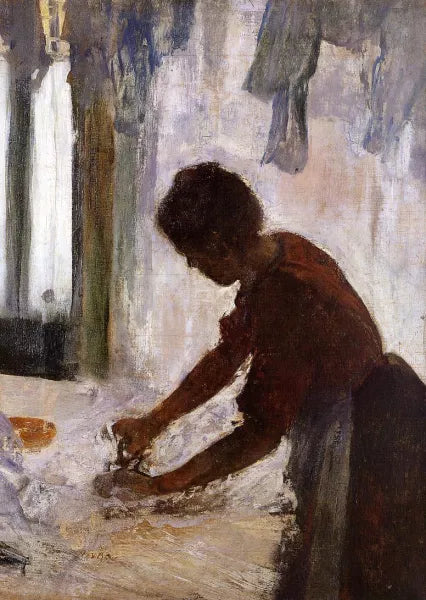 Woman Ironing also known as Silhouette