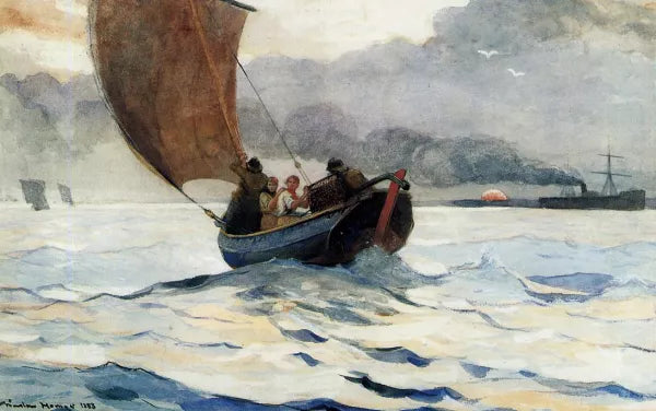 Returning Fishing Boats