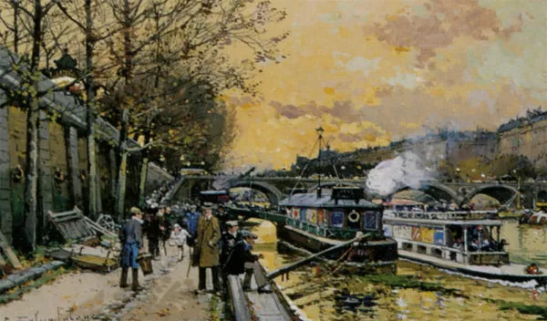 Les Bateau Mouches sur la Seine - Paris