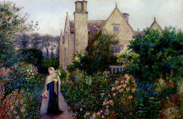 The Long Walk At Kelmscott Manor, Oxfordshire