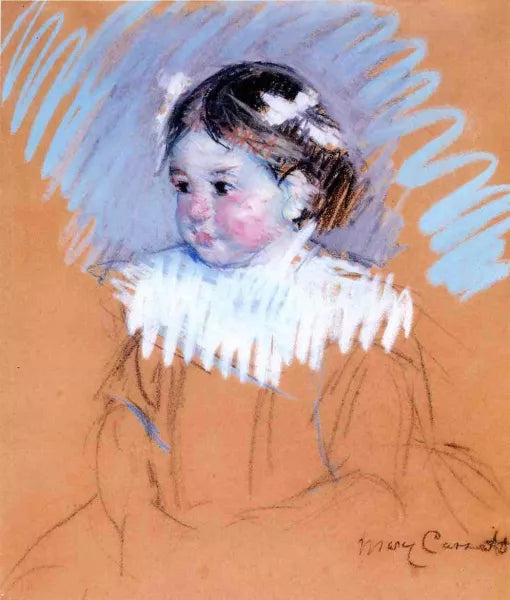 Bust of Ellen with Bows in Her Hair