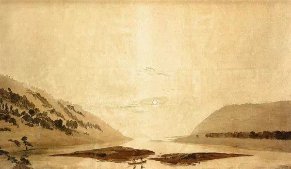 Mountainous River Landscape Day Version