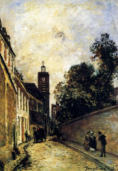 Rue De L'Abbe-De-L'Epee And The Church Of Saint James