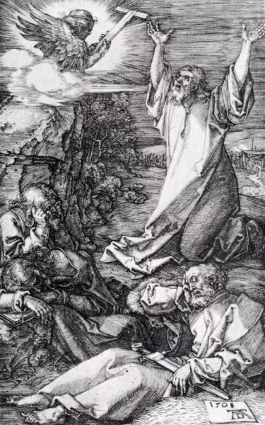 Engraved Passion Agony In The Garden