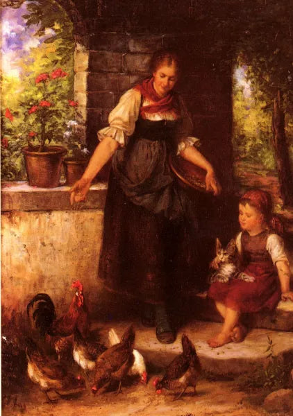 Feeding the Chickens