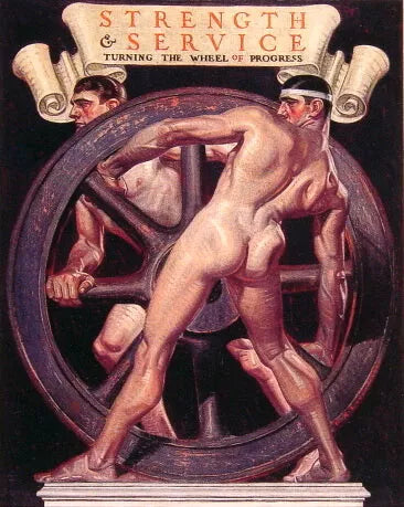 Strength and Service Turning the Wheel of Progress