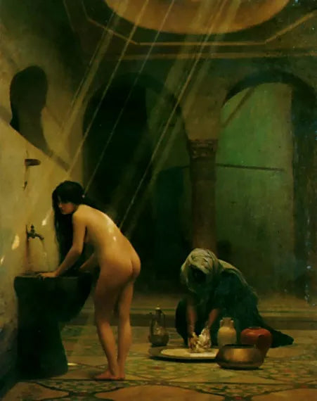 Un Bain Maure - Femme Turque au Bain, No.2