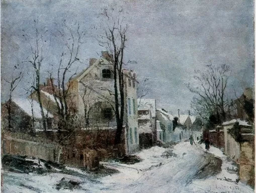 Winter in Barbizon also known as Iarna la Barbizon