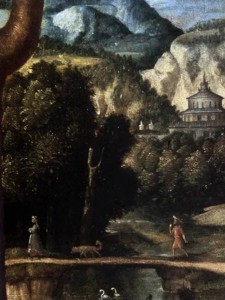 The Penitent St Jerome Detail
