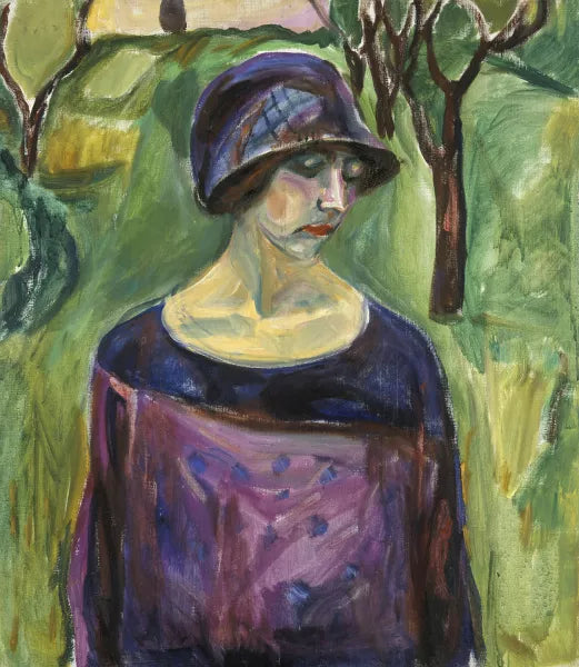 Birgit Prestoe in the Garden