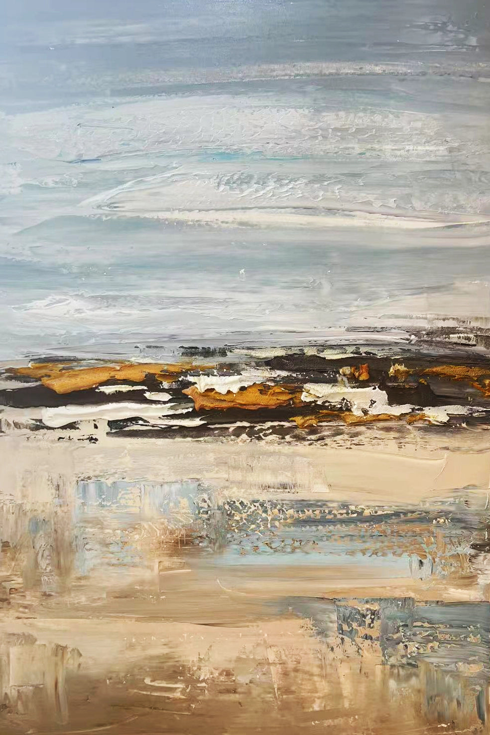 Misty Shoreline